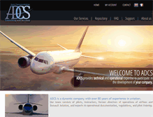 Tablet Screenshot of adcs-aviation.com